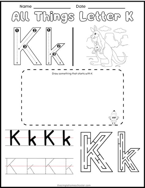 15+ Letter K Worksheets: Free & Easy Print! .